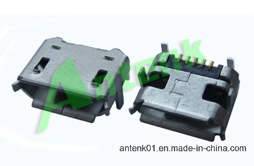 Micro USB Connectors 5p Bf SMT (With 4 DIP Shell)